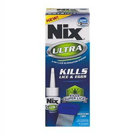 Nix Ultra 2In1 Lice Elimination System, 3.4 oz, 3 Pack