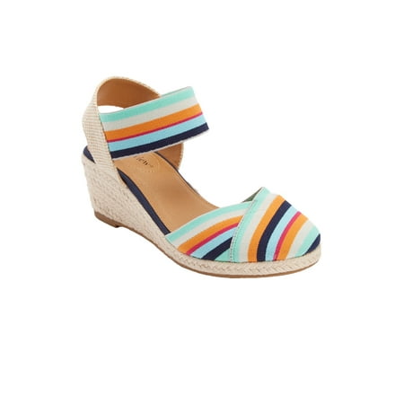 

Comfortview Women s Wide Width The Abra Espadrille Sneaker