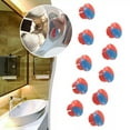 thumbnail image 3 of 10 6.8 Handles Red And Blue Buttons (A) $ Faucet Handles Red And Blue Decorative Caps Hot And Cold Identification Buttons Valve Core Screws Water Spout Angle Valves Red And Blue Hot And Cold Stickers, 3 of 7