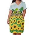 thumbnail image 3 of Vestido de fiesta elegante con bolsillos sueltos Le Tour I para mujer 2025, vestido para mujer, vestidos casuales de verano, 3 of 7