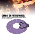 thumbnail image 3 of Circle of Fifths Wheel, Music Melody Chord Tool Portable Metal Melody Tool with Stand Holder for Musicians, Songwriters, Beginners, Unique Design, Innovative Tools, 3 of 7