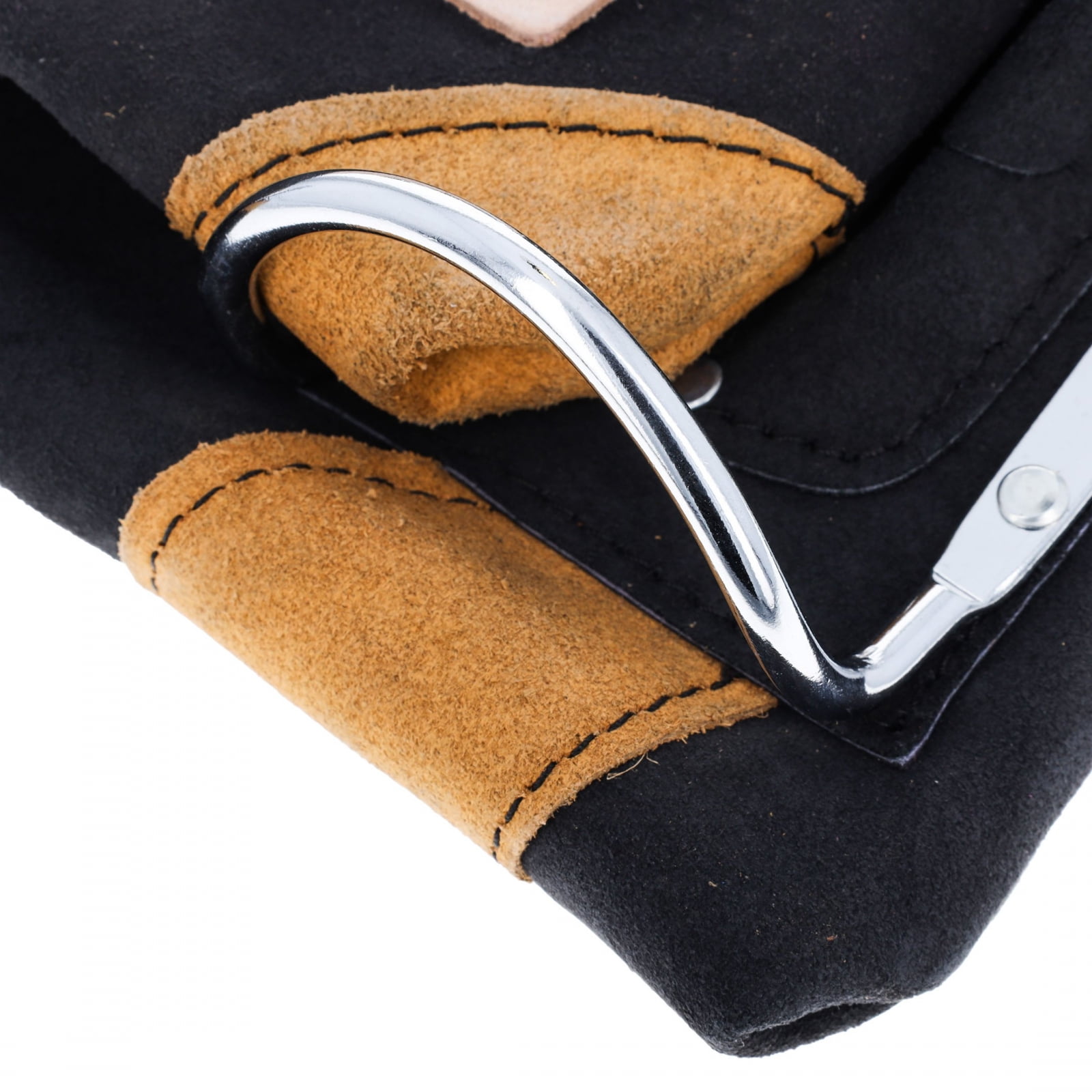 Heavy Duty Leather Tool Pouch - 10 Pockets & 2 Hammer Holders | Professional Carpenter's Belt