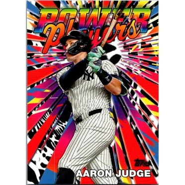 MLB 2025 Topps Series 1 Baseball Power Players Aaron Judge PP-12