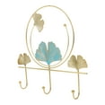 thumbnail image 6 of WHAMVOX Wall Mounted Coat Rack with Leaf Hooks Decorative for Entryway Key Holder Hat Hanger Wall Hanging Hook Decorative Hook Wall Hook Bathroom Hook, 6 of 8