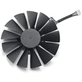 thumbnail image 2 of Ventilador de refrigeración para tarjeta gráfica T129215SM de 95 mm y 12 V CC, compatible con STRIX RX470, RX570, RX580, GTX 1050Ti, 4 pines y 13 aspas., 2 of 5