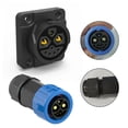 thumbnail image 4 of M23 IP67 Male Female 2+1 plus 5 Battery Connector, Motorcycle Charger Socket, 4 of 7