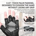 thumbnail image 3 of FINGER TEN Weightlifting Workout Gloves Full Half Finger with Wrist Strap Support, Padded Grip for Weight Lifting Gym Fitness Exercise Training Men Male, 3 of 7