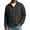 Black, variant on Plus Size Men's Corduroy Shacket Button Down Collar Long Sleeve Casual Overshirt for Fall Winter Daily Wear