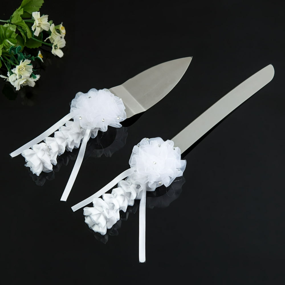 Wedding Cake Cutlery Cake Cutter And Server Set Wedding Server Knife