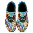 thumbnail image 2 of Happy EaStr Day Rabbit Bunny Shoes Sneakers Black Size 3.5, 2 of 7