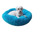 thumbnail image 2 of Cama PARA Perro LUNICS Antiestres Circular 80CM Diametro Azul Turquesa, 2 of 6