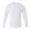 #White, variant on DPTALR George Men's Drying Loose Fitting Sports Fashion Long Sleeved Round Neck Top,shirt,Blue,Big and Tall Men S