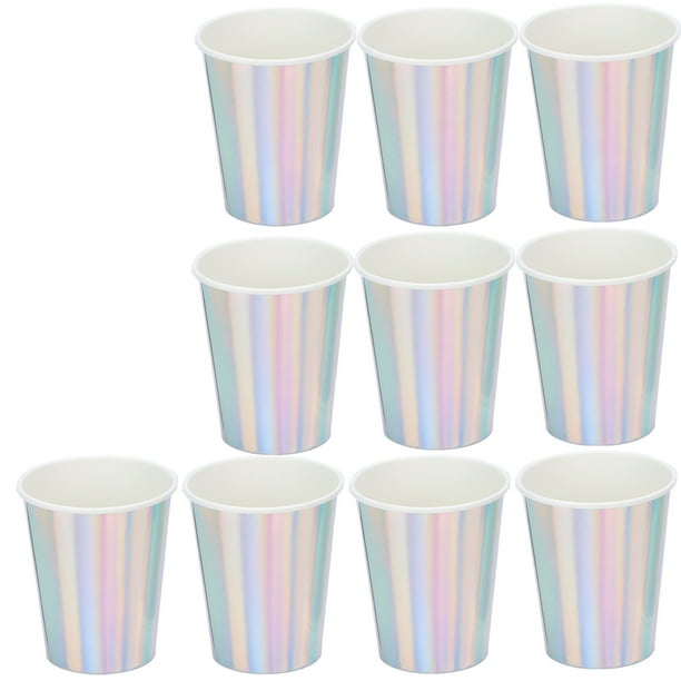 Suministros de vajilla para fiestas 20 piezas de vasos de papel desechables para beber taza compostable taza reciclable para fiesta café té ANGGREK Otros