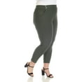 thumbnail image 2 of White Mark Pantalon Taille Haute Extensible pour Femmes, 2 of 5
