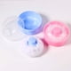 thumbnail image 3 of Arroyner 2 piezas de polvo cosmético para el cuerpo del bebé y caja contenedora (rosa y azul) (2 piezas) Ormromra HMHZ825-2, 3 of 6