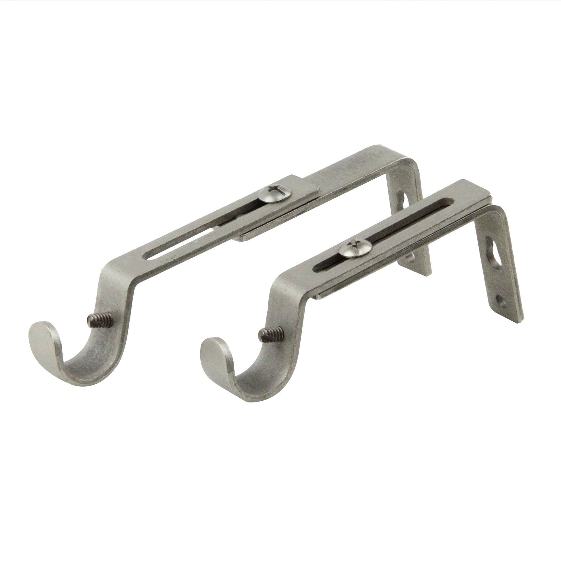 InStyleDesign Pair of Adjustable Brackets for 3/4 inch Rod - Walmart ...