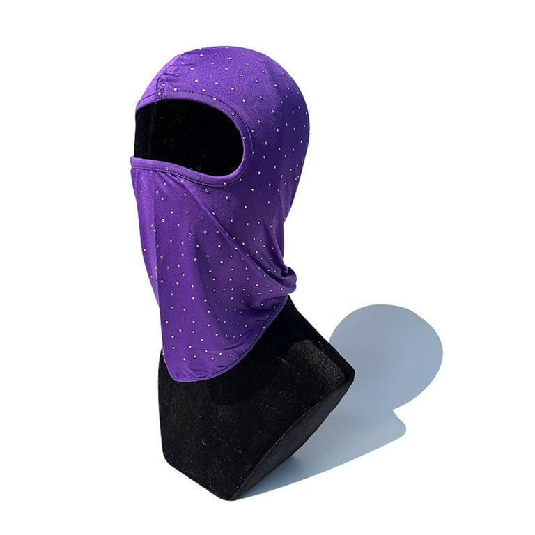 SUNRI Cycling Motorcycle Full Face Mask Shiny Rhinestone Sun