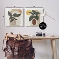 thumbnail image 3 of Potted Plant Leaves Geometric Shapes Botanical & Floral Graphic Art Gallery Wrapped Canvas Print Wall Art, Set of 2, 3 of 7