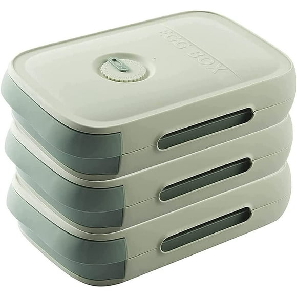 Almacenamiento de huevos en el refrigerador Estante de clasificación de alimentos en caja Cajón rodante Tipo Caja de huevos Wmkox8yii hjk3503