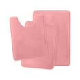 thumbnail image 2 of Bathroom Floor Mat Set | Strong Absorbent Coral Velvet | Non-Slip Three-Piece Bath Rug | Soft Luxury Toilet Mat | Home Bathroom Decor | 50x80cm 40x60cm 40x50cm, 2 of 4