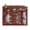 Brown, variant on Portable Korean Style Bow Wallet Purse Ultra Thin Card Bag Multi Slot Zipper Coin Pouch Women