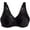 Black, variant on Cortland Style 7103 - Banded Full Figure Soft Cup Bra with Lace