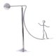thumbnail image 2 of Swing Men Art Craft,Arte equilibrio física juguete mesa de escritorio niños ,física ciencia juguetes newtons cuna acero real,gadgets adornos antiestrés adultos magnético,péndulo juego, 2 of 6