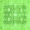 thumbnail image 1 of Ahgly Company Indoor Square Abstract Green Modern Area Rugs, 7' Square, 1 of 4