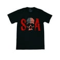 thumbnail image 2 of Sons of Anarchy Skull Logo &amp; American Flag Men's T-Shirt, Black, Small, 2 of 2