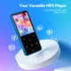 thumbnail image 2 of Reproductor MP3 AGPTEK M3 64GB Bluetooth 2.4" Pantalla azul, 2 of 9