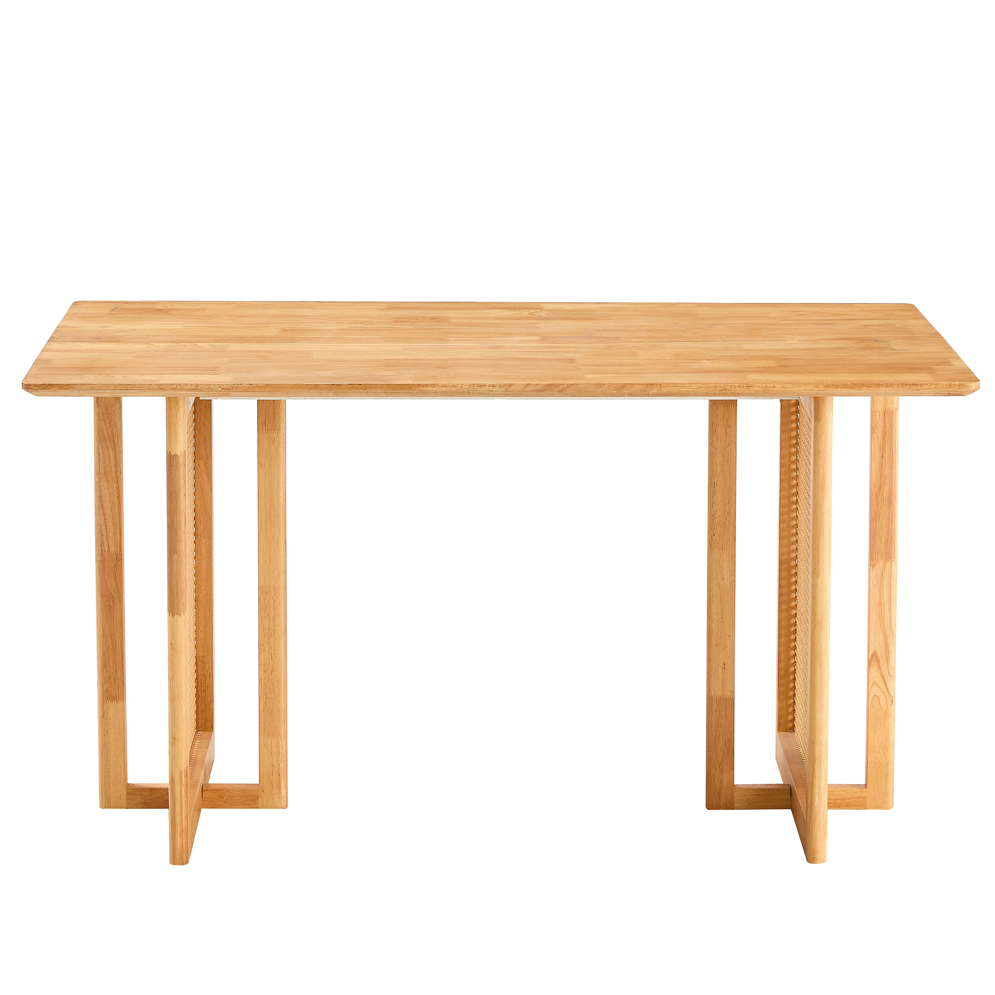 Kadyn Wooden Dining Table, Dining Room Table for Office, Kitchen Dining Table for Dining Room, Oak