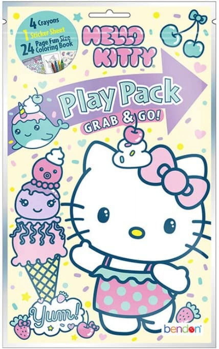 Hello Kitty Grab and MMF7&nbsp;Go Play Pack | Party Favors | Decorations | Gifts | Party Fillers | Pack of 12