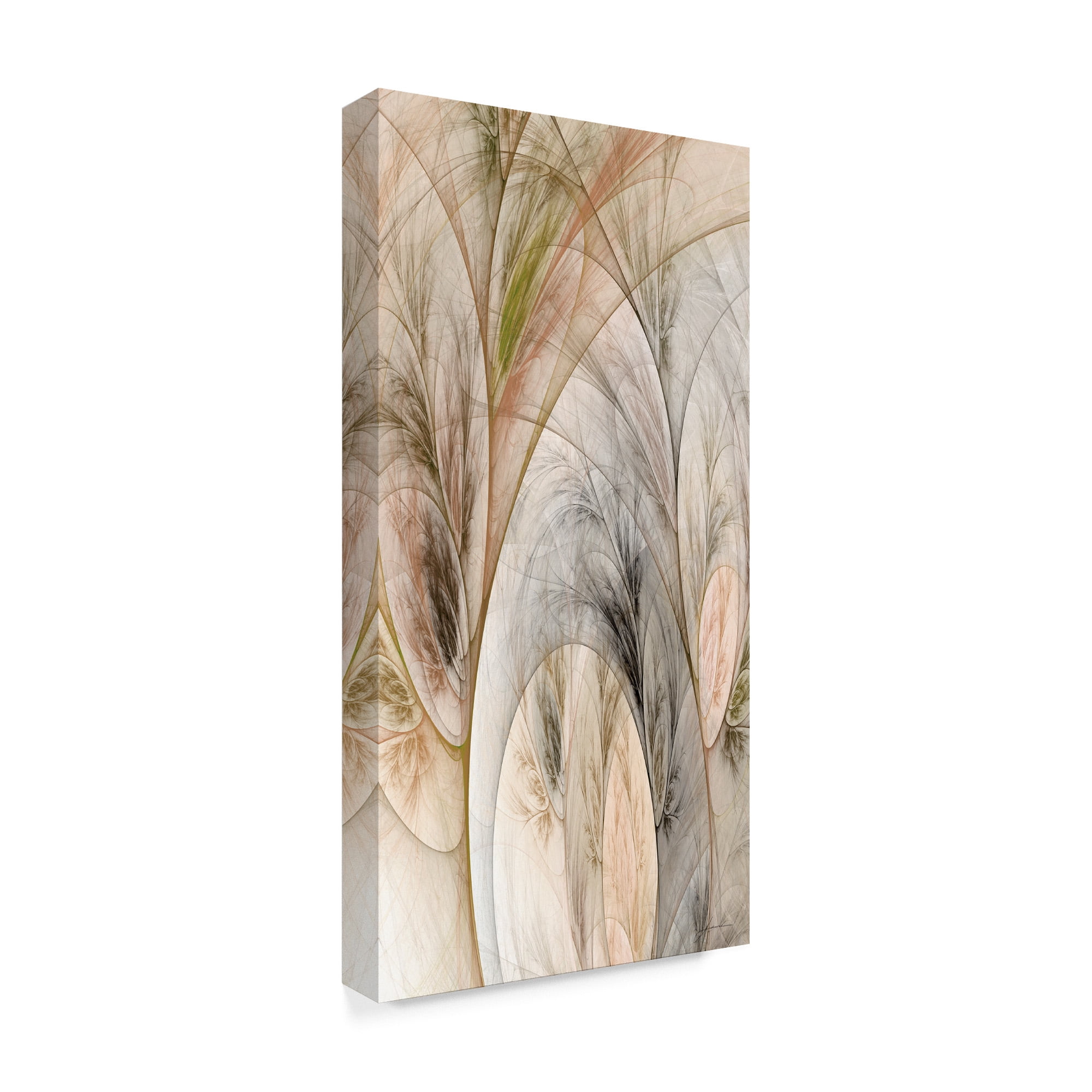 Trademark Fine Art 'Fractal Grass I' Canvas Art by James Burghardt
