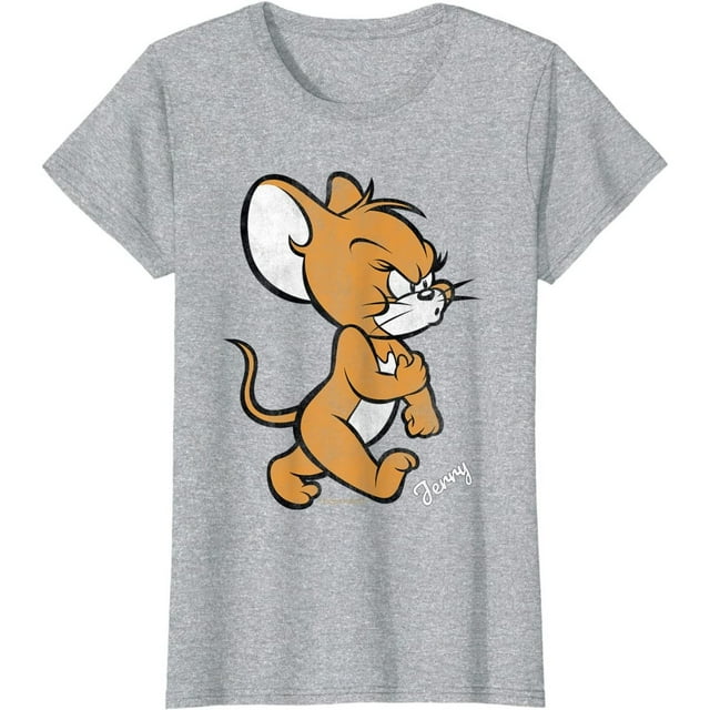 Tom and Jerry T-Shirt pour Femmes Angry Mouse