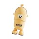 thumbnail image 5 of Cubo de basura de pie, contenedor de basura decorativo y creativo para basura. Amarillo, 5 of 9