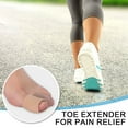thumbnail image 3 of Toe Straightener Anti-Slip Double Ring Toe Separator for Overlapping Toes & Hallux Valgus Relieve Foot Pain Orthopedic Bunion Corrector for All-Day Comfort, 3 of 8