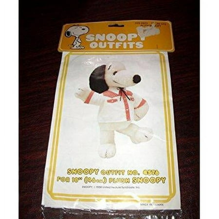 Peanuts Snoopy's Wardrobe Fancy Western Cowboy Shirt for 18" Plush Snoopy Outfit