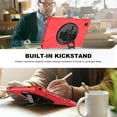 thumbnail image 4 of XYX Case for Samsung Galaxy Tab A7 10.4 inch SM-T500/SM-T505 with 360 Degree Rotating, Hand Strap, Shoulder Strap, Red, 4 of 7