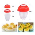 thumbnail image 2 of Egg Cooker - Hard Boiled Eggs without the Shell,Silicone Boiled Steamer Eggies, 6PCS/Set Egg Poachers Cooker Silicone, 2 of 5