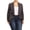 Charcoal, variant on Women's Plus Size Solid Long Sleeve Blazer Jacket ? Office Workwear Open Front