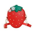 thumbnail image 3 of FUZHIQ Backpack For School New Shoulder Bag Cute Strawberry Mini Messenger Bag Bags, 3 of 4