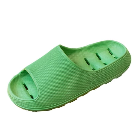 

MEGAWHEELS Unisex Sandals Open Toe Hollow Sole Non-Slip Bathroom Slippers
