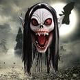 thumbnail image 4 of Xihbxyly Máscara de Halloween con Capucha de Terror, Diseño Realista de Cara Completa, Cómoda de Usar, Unisex, Perfecta para Fiestas de Máscaras, Sesiones de Fotos Temáticas, Talla 30 X 26 Cm., 4 of 7