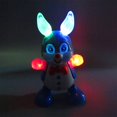 thumbnail image 3 of Electric Musical Dancing Rabbit Ornament Toy Creative Early Learning Preschool Dancing Walking Toy for Kids Familes Christmas Gifts, 3 of 6