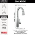 thumbnail image 4 of Delta Faucet 9991-AR-PR-DST Monrovia Bar Faucet, Arctic Stainless, 4 of 5