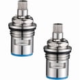 thumbnail image 1 of Pcs Ceramic Faucet Replacement Cartridge, Ceramic Discs, Inner Filter Replacement Valve, Stainless Steel Faucet Tap, Faucet Cartridges, 1 of 5