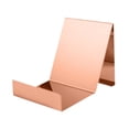thumbnail image 2 of Yinanstore Metal Wallet Display Stand Wallet Storage Shelf Rustproof Multifunction Billfold Organizer Hand Bag Holder for Commercial Use , Pink Gold, 2 of 8