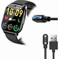 thumbnail image 1 of Chenchen Compatible with BP Doctor Smartwatch Charger, Magnetic Replacement Charger Compatible for BP Doctor P122 2.1" Smart Watch (Black, for P122), 1 of 1