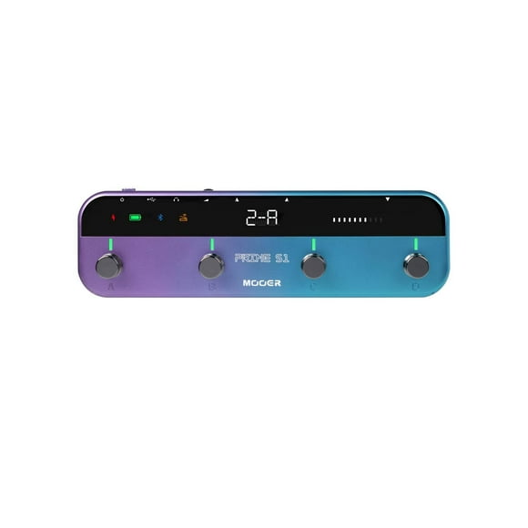 Procesador multiefectos MOOER S1 con pedal inalámbrico