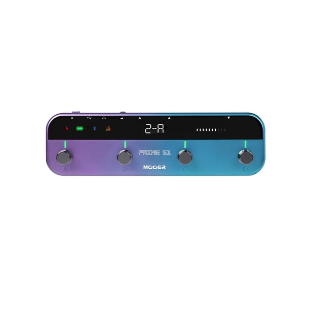 Procesador multiefectos MOOER S1 con pedal inalámbrico